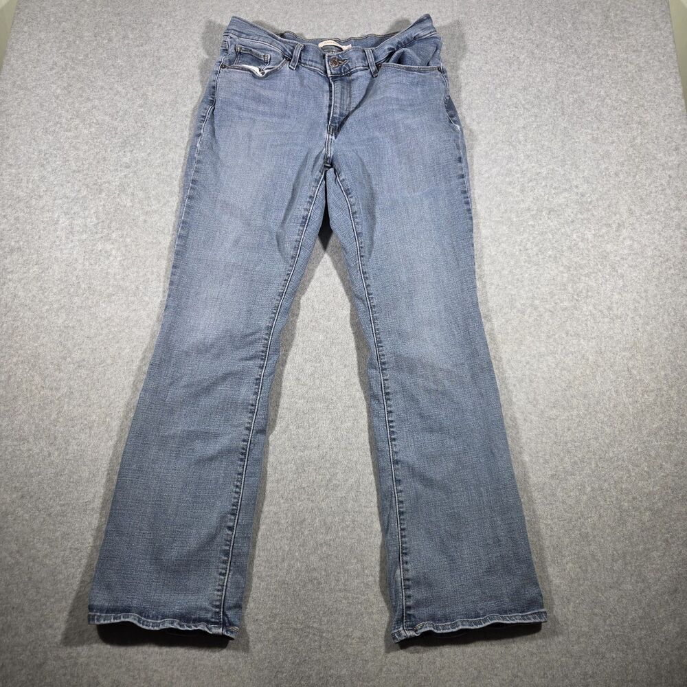 Levis Classic Bootcut Jeans Womens Size 31 Medium Wash Blue Denim